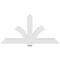 Ekena Millwork Redmond Architectural Grade PVC Gable Bracket, 72"W x 36"H x 4"D x 6"F, 12/12 Pitch GBP072X36X0406RED00 - alternate 3